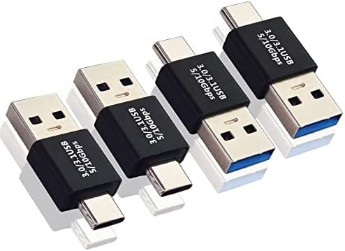Leehitech USB-Férfi C-USB Férfi Adapter, C-Típusú Férfi-USB Férfi Adapter, USB-C, hogy A férfi Férfi Adapter Adatok szinkronizálása,