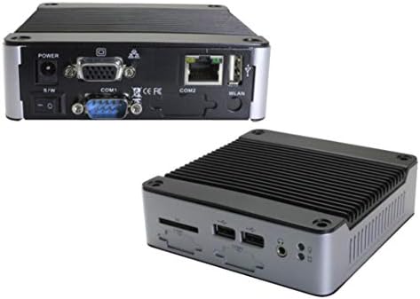 (DMC Tajvan) Mini Doboz PC-EB-3362-C2G2P Támogatja VGA Kimenet, RS-232 Port x 2, 8-bites GPIO x 2, mPCIe Port x 1, Auto Power
