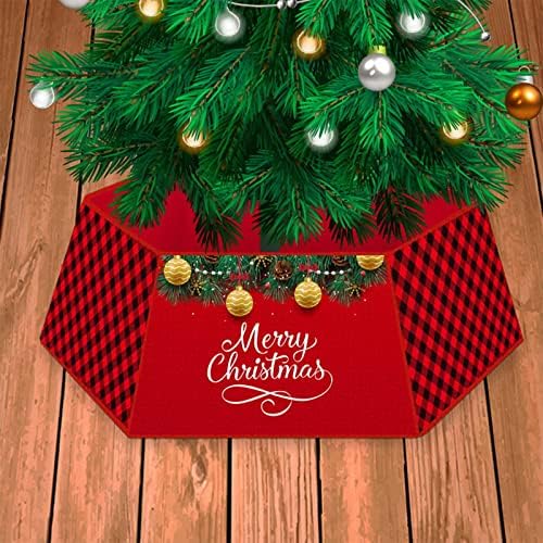 Karácsonyi Díszek, karácsonyfa Kötény Alsó Dekorációs a Különböző Minták közül lehet Választani, Ruhával + Karton, Csomagolási