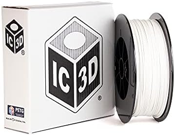 IC3D Kék 2.85 mm PETG 3D-s Nyomtató Végtelen - 2,5 kg Spool - Dimenziós Pontosság +/- 0.05 mm - Professzionális 3D-s Nyomtatási