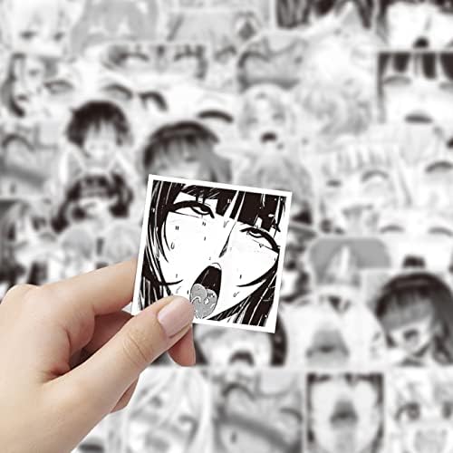 50Pcs Anime Lány Matricák Felnőttek, Vízálló Vinyl Matrica, Matricák Laptop Víz Üveg Telefon Poggyász (Anime Lány 1)