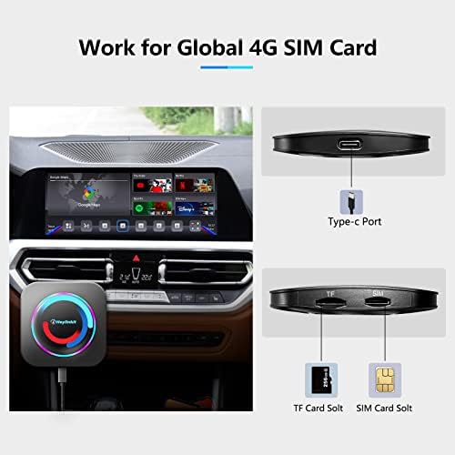 iHeylinkit Android Ai Doboz BMW550P 4+64G GPS Globális 4G LTE-ben Épült, a Netflix a YouTube, a Google Play Áruház BMW Vezeték