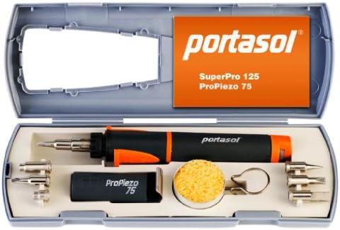 Portasol 11289250 Pro Piezo 75 Wattos Hő Eszköz, Készlet, 7 Tippek
