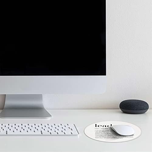 Znzd Vezető Felbontású Egér Pad 7.9 x 7.9 Colos,Inspiráló Vezetés Csúszásmentes Gumi Alap Mousepads a Home Office Kollégiumi