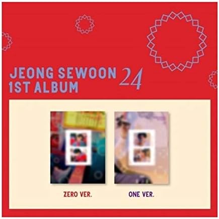 Jung Sewoon 24 Rész.2 1. Album Nulla Változat CD+128p Fotókönyv+1p Film, Fotó+1p fénykép kártya+Üzenetet fénykép kártya Szett+Nyomkövető