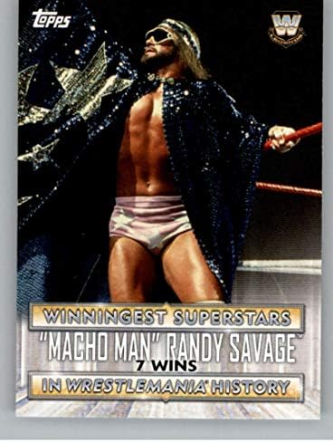 2020 Topps WWE Út WrestleMania Legsikeresebb Szupersztárok a Történelem WS-4 mondod Birkózás Trading Card