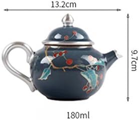 SCYMX Kreatív Design Hordozható Teáskanna Teáscsésze Kombináció Egy Fazék Két Csésze Kerámia Kung Fu Tea Szett