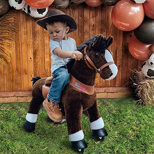 PonyCycle Hiteles lovaglás a Játék a Kisgyermekek Fiú Játékok(a Fék/ 30 Magasság/Méret 3-Kor 3-5) szédület Lovaglás Ló hintaló