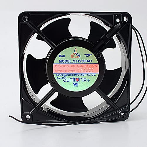a SJ1238HA1 Fan110/120V 50/60Hz 0.27 EGY 12CM 2-Wire AC Hűtő Ventilátor
