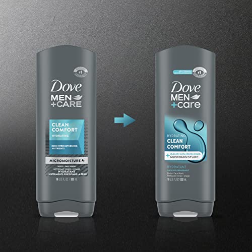 Dove Men+Care Testet, Arcot Mosni Tiszta Kényelem 4 Számít Egészségesebb, Erősebb Bőr Hatékonyan Mos El a Baktériumok, Miközben