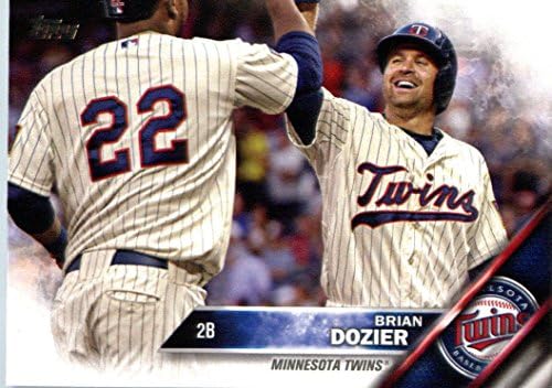 Topps 308 Brian Dozier Minnesota Twins Baseball Kártya