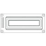 OLED-100H016C-LPP5N00000, Sárga OLED Kijelző Grafikus Kijelző Párhuzamos Interfész 5V 16-Pin (10 Elem)