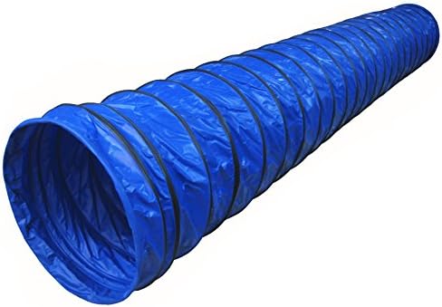 Király Futók Könnyű 470GSM PVC Kör Kutya Agility Alagút, 8 Szurok, 177 24-Es, Kék, (102930)