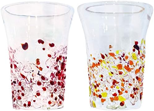 Tida Kobo Sört Szemüveg (Vörös/Tiszta, Piros/Narancs/Sárga/Törlés), φ2.8 hüvelyk (7 cm), Zúzott, 2 darabos Csomag