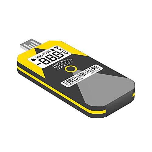 Alkalmazkodni Kelvin Lite Egyetlen USB Hőmérséklet Data Logger a Bio Pharma, Étel & Ital Hulladék, Vér Bankok, Raktárak (Csomag