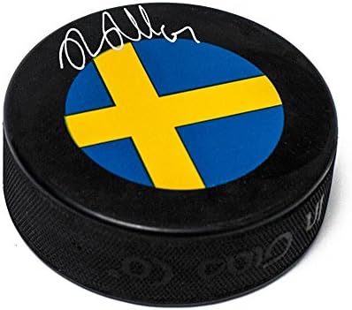 Rickard Rakell Csapat Svédország Dedikált Jégkorong - Dedikált NHL Korong