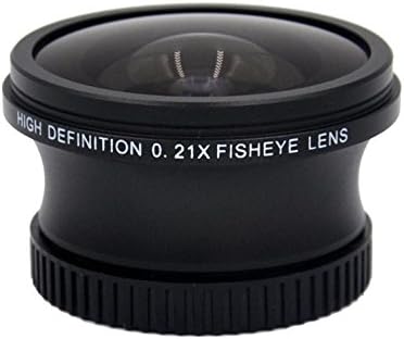 Extrém-Fish-Eye Objektív (0.21 x) Canon VIXIA HF20 + Új Nyugati mikroszálas Kendővel