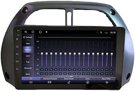 Android 10 Autoradio Autós Navigációs Sztereó Multimédia Lejátszó, GPS, Rádió, 2.5 D érintőképernyő forToyota RAV4 2001-