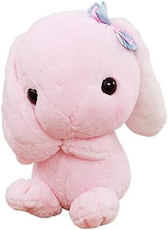 SRLIWHITE Aranyos Rabbit Babák Klasszikus Puha Plüss Nyuszi Játék Nyúl Plüss Párna Barátom Lányok (Szín : Fehér Papagáj)