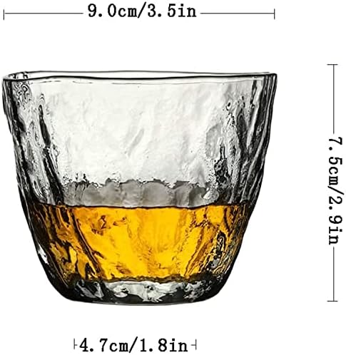 borospohár 6.7 Gramm (200 ml), Kristály Whiskys Üveg, Alkalmas a Skót Whisky, Whiskey Whisky, Bor, Koktél Ital, Whisky, vagy