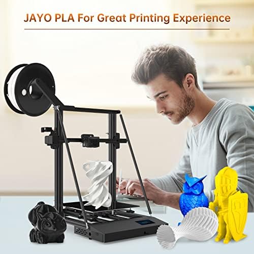JAYO PLA 3D-s Nyomtató Szálban, 1.75 mm PLA Nyomtatási Anyag Dimenziós Pontosság +/- 0,02 mm, 0, 25 KG Spool Fogyóeszközök