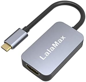 lalamax USB-C-HDMI Adaptert, 4K 60Hz C Típusú HDMI-Kábel Adapter Kompatibilis a MacBook Pro/Levegő
