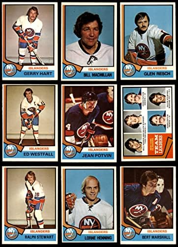 1974-75 O-Pisi-Csi New York Islanders Közelében Csapat Set New York Islanders (Set) EX Szigetlakók