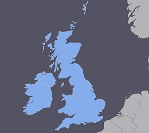 Egyesült Királyság UK & Ireland GPS Térkép 2023 Garmin Készülékek