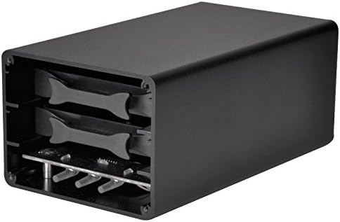 Silverstone Tek USB 3.1 Gen2 C-Típusú külső Merevlemez Burkolat w/ Konfigurálható Raid Funkcionalitás 2,5 Vezet DS223