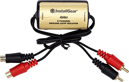 InstallGear Föld Hurok Zaj Isolator, - Erősítő Zaj Szűrő Autó Audio & Otthoni Sztereó, Visszacsatolás, Leválasztó, Autó Hifi