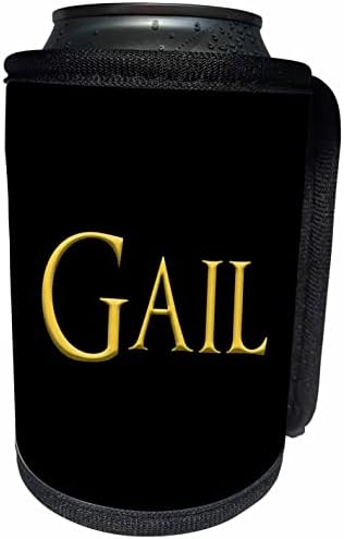 3dRose Gail népszerű kisfiú neve Amerikában. Sárga. - Lehet Hűvösebb Üveg Wrap (cc-361730-1)