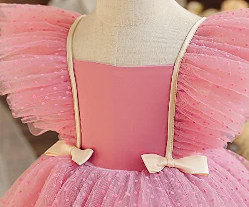 Nileafes Kisgyermek Hímzett Csipke Princess Dress A Lányok Menyasszonyi Koszorúslány Fél Szépségverseny Ruha