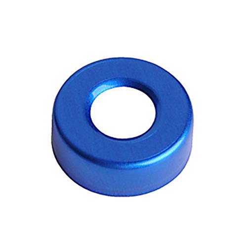 Mikroliter 20-0000B Alumínium Standard Hullám Pecsét, Kék, 20 mm (a Csomag 100)